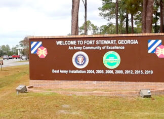 Cinco soldados son baleados en base militar en Georgia