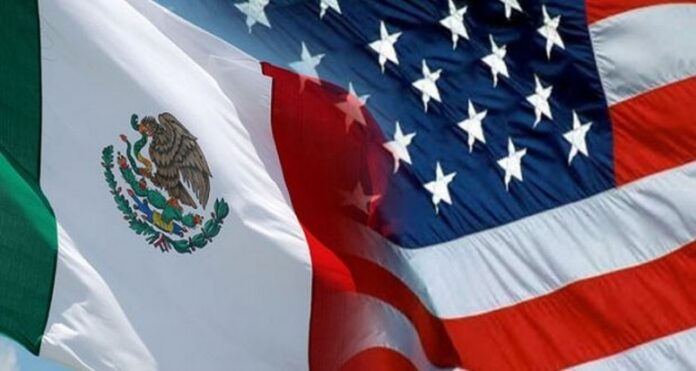 bandera-mexico-y-estados-unidos
