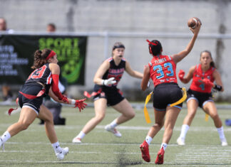 México domina el fútbol bandera femenino y EE. UU. y México reinan en el masculino fútbol bandera
