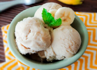 Nieve de plátano Nieve de plátano