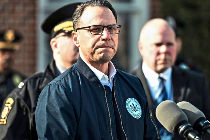 Pennsylvania-governor-says-US-must-'turn-the-tide'-against-political-violence,-reject-vengeance