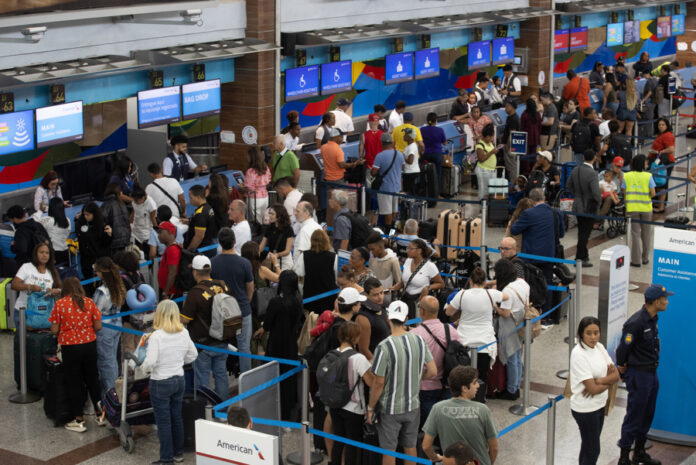 Un apagón eléctrico afecta las operaciones del Aeropuerto las Américas de Santo Domingo