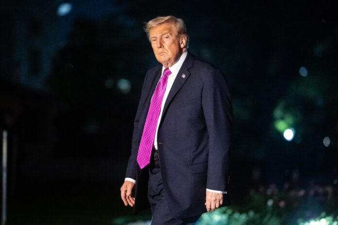 Trump amenaza con declarar una emergencia nacional en Washington para controlar el crimen