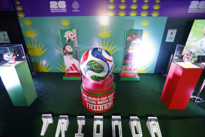 FIFA presenta en Guadalajara (México) a Trionda, el balón del Mundial 2026