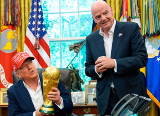 Cómo la amistad entre Trump e Infantino está moldeando el Mundial