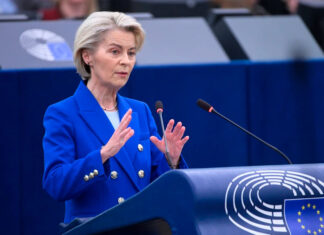 La jefa de la UE dice que Rusia libra una «campaña de zona gris» y Europa debe enfrentar el desafío