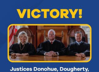 Tres jueces de la Corte Suprema de Pensilvania conservarán sus cargos tras votación de retención