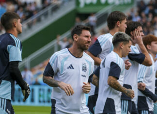 Argentina y Messi desatan la locura en Elche con un entrenamiento ante 20.000 espectadores