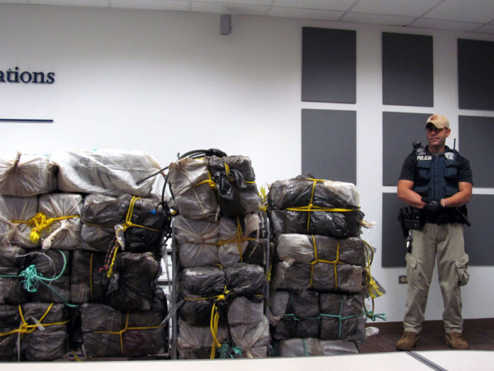 Decomisan en Puerto Rico 530 kilos de cocaína procedente de República Dominicana