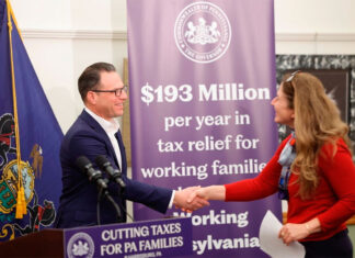 Governor Shapiro, Lt. Gov. Davis, Secretary Browne, & legislative leaders highlight new working Pennsylvanians