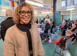 Quetcy Lozada meets with the community to explain changes to SNAP benefits