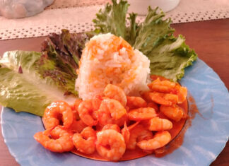 Camarones a la diabla