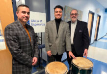 Donación de congas fortalece educación musical en AMLA