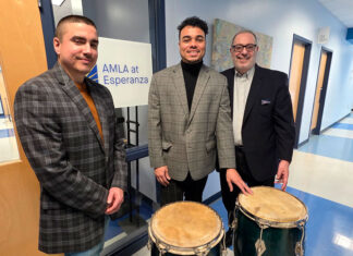 Donación de congas fortalece educación musical en AMLA