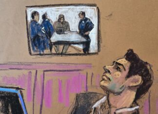 La Fiscalía revela imágenes inéditas del arresto de Mangione captadas por policías