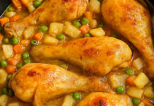 Pollo a la jardinera