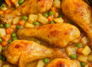 Pollo a la jardinera