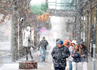 Tormenta invernal trae condiciones de ventisca y bajas sensaciones térmicas al centro-norte de EE. UU.