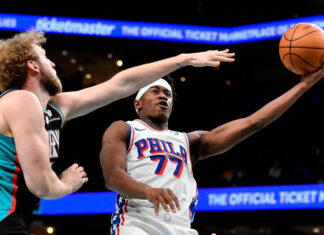 Triple de Edgecombe en últimos segundos da a 76ers victoria de 139-136 en alargue sobre Grizzlies