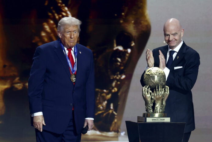 Trump receives FIFAs first Peace Award for global mediation efforts