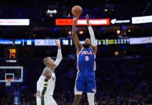 La NBA suspende 25 juegos a Paul George de los 76ers de Filadelfia por violar política antidrogas 76ers