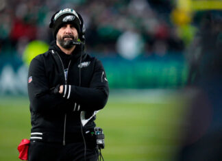 Eagles move on from OC Kevin Patullo after one lackluster season with him calling plays