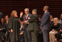 Philadelphia celebrates the inauguration of the district attorney, city controller, and elected judges district