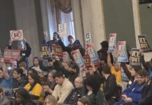 Concejalas presentan oficialmente paquete legislativo “ICE OUT” en Filadelfia ICE OUT