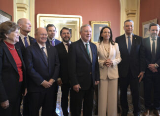 Machado dice a senadores de EE. UU. que hará de Venezuela un «escudo de seguridad» regional