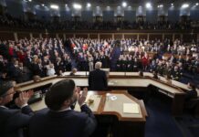 Trump’s State of the Union: A record-long sales pitch full of misleading claims