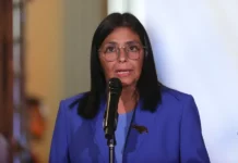 España planteará hoy a la UE levantar las sanciones contra Delcy Rodríguez