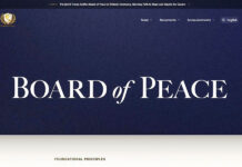 La Junta de Paz de Trump estrena su página web