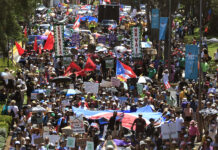 Miles protestan en Puerto Rico contra proyecto turístico-residencial en la costa suroeste turístico