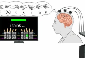Una interfaz cerebro-computadora permite comunicarse a dos personas con parálisis