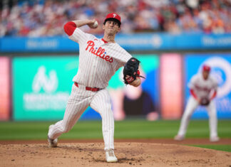 Painter gana en su debut en las mayores con 8 ponches y Filis superan 3-2 a Nacionales Filis