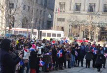 Con izamiento de bandera se conmemora Independencia de la República Dominicana en Filadelfia