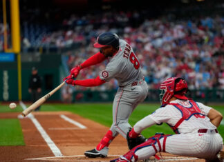 Nacionales vencen a Filis con récord de Wiemer en paliza de 17 hits