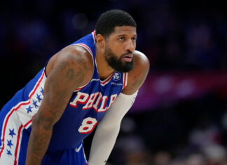 Paul George vuelve con los 76ers tras suspensión por dopaje y apunta a los playoffs