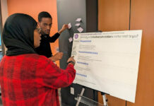 Residentes del Distrito de Planificación Norte se reúnen para compartir opiniones sobre el Plan de Resiliencia Climática de Filadelfia