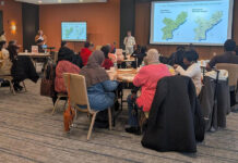 Residents from the North Planning District gather to share input for Philadelphia Climate Resilience Plan