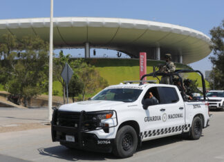 El trofeo de la Copa Mundial inicia gira en México en medio de dispositivo de seguridad trofeo