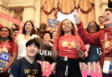 One of the most comprehensive legislative actions, the Philadelphia City Council approves the “ICE Out” Law