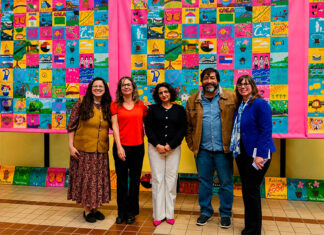 “Migrating Lives,” a collaborative community mural