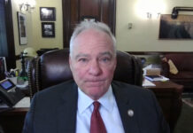 Sen. Tim Kaine seeks for republican votes to end Iran war as Fetterman breaks with democrats