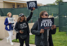 Votantes protestan en Luisiana por nuevo mapa electoral que busca favorecer a Trump Luisiana