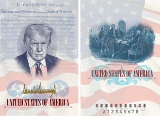La obsesión de Trump por su imagen: en billetes, monedas, instituciones y hasta pasaportes Trump