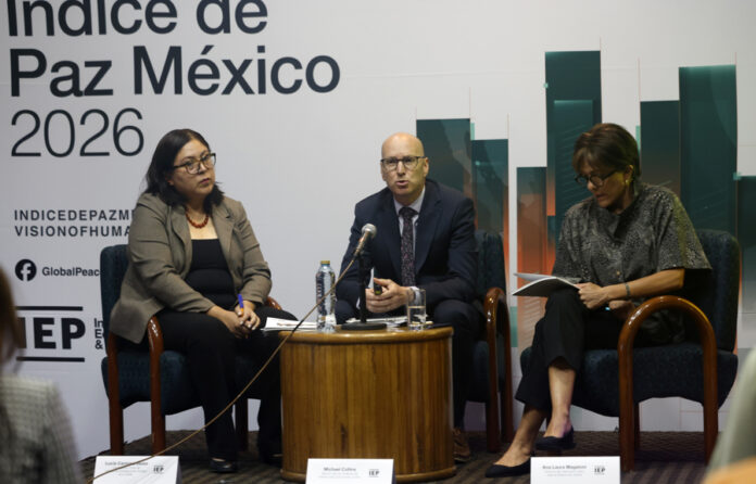 México vivió en 2025 su "mayor mejora" en la paz desde hace trece años, según un estudio