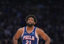 Embiid se pierde el segundo juego de 76ers ante Knicks por lesiones de tobillo y cadera Embiid