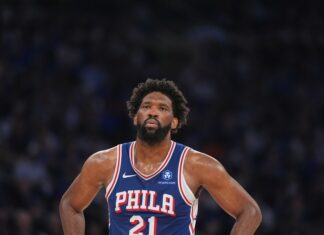 Embiid se pierde el segundo juego de 76ers ante Knicks por lesiones de tobillo y cadera Embiid