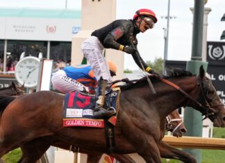 Giral aplaude la histórica llegada al final del Kentucky Derby